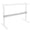 White, variant on VIVO Black Universal Steel Clamp-on Desk Stabilizer Bar | Bracket Support System