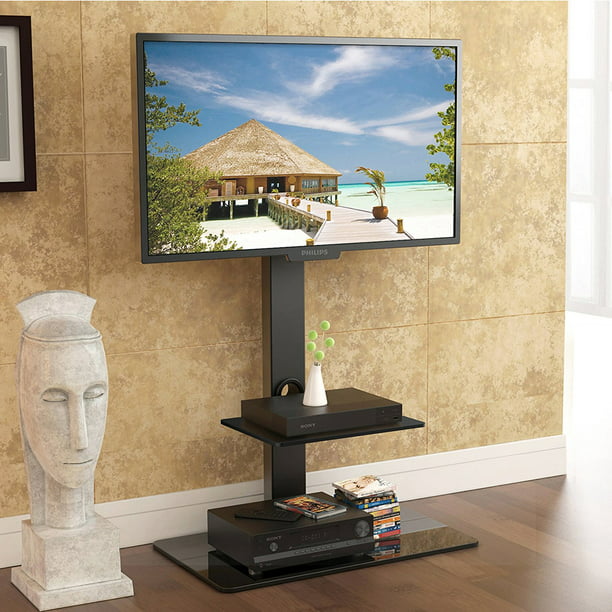 FITUEYES Swivel TV Stand with Mount for 32 40 45 50 55 65 ...