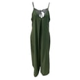 thumbnail image 2 of Coduop Women Sleeveless Casual Wide Leg Jumpsuit Loose Overalls Palysuit Bodysuit,with Pockets, 2 of 4