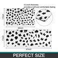 thumbnail image 7 of White and Black Of Leopard Print Kitchen Rugs Sets Of 2,Anti Fatigue Kitchen Mat Rugs Non Slip Washable,Decorative Kitchen Floor Mats for Kitchen,Sink,Laundry,17"x30"+17"x47", 7 of 7