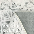 thumbnail image 3 of AOILE Washable Runner Rug – Soft Non-Slip Distressed Entryway Carpet, Stain-Resistant Low Pile Rug for Bedroom, Kitchen, Bathroom, Laundry & Hallway, 3 of 6