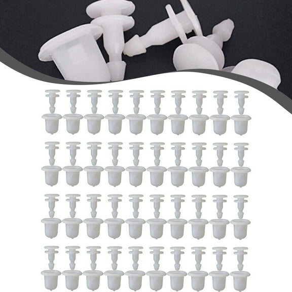 40 Sets Wheel Arch Mudguard Flare Liner Clips Fastener For Nissan for Navara