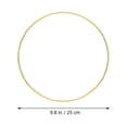 thumbnail image 2 of LOLIPPYY 5Pcs Metal Craft Rings for DIY Crafts Iron Circular Wedding Decoration, 2 of 8