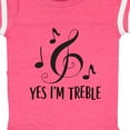 thumbnail image 4 of Inktastic Funny Music Yes Im Treble Boys or Girls Baby Bodysuit, 4 of 5