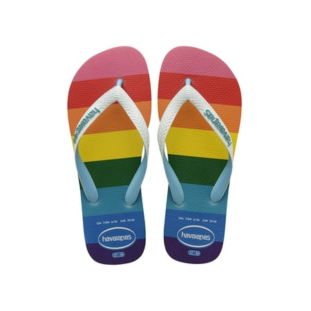 

Havaianas Men s Top Pride Sole Flip Flop Sandal - Rainbow Sole