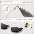 thumbnail image 4 of Gafas de sol Joopin Oversized Cateye Fashion UV400 para mujer, 4 of 6