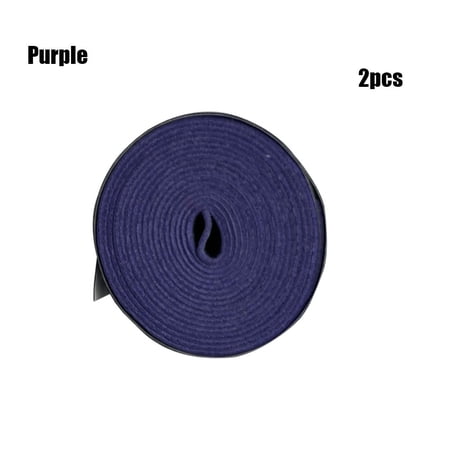 1/2/3pcs High quality Fishing Rod Tapes Outdoor sport Equipment Sports Safety accessories Dry Tennis Racket Racquet Vibration Sweatband Sweat Absorbed Wrap Overgrip Wraps PURPLE 2PCS