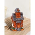 thumbnail image 3 of Halloween Village Accessories Set Halloween HOUSEs Village Miniatures Ornaments with Pumpkins Ghost Tombstones Tree Fence Streetlamp Figurines for Party Home Table Decor, 3 of 6