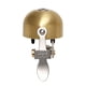 thumbnail image 1 of Timbre de bicicleta Crane E-Ne Brass, tono fuerte y claro, 1 of 7