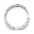 thumbnail image 5 of Auriga Fine Jewelry 10K White Gold 2mm Half Round Wedding Band for Women Size- 4, 5 of 6