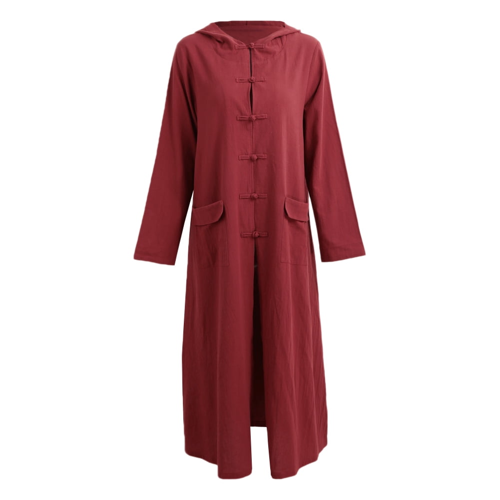 burgundy casual dress