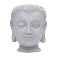 thumbnail image 3 of koolsoo Buddha Head Flower Pot Buddhism Gift Plant Container for Kitchen Desk Garden Style C, 3 of 9