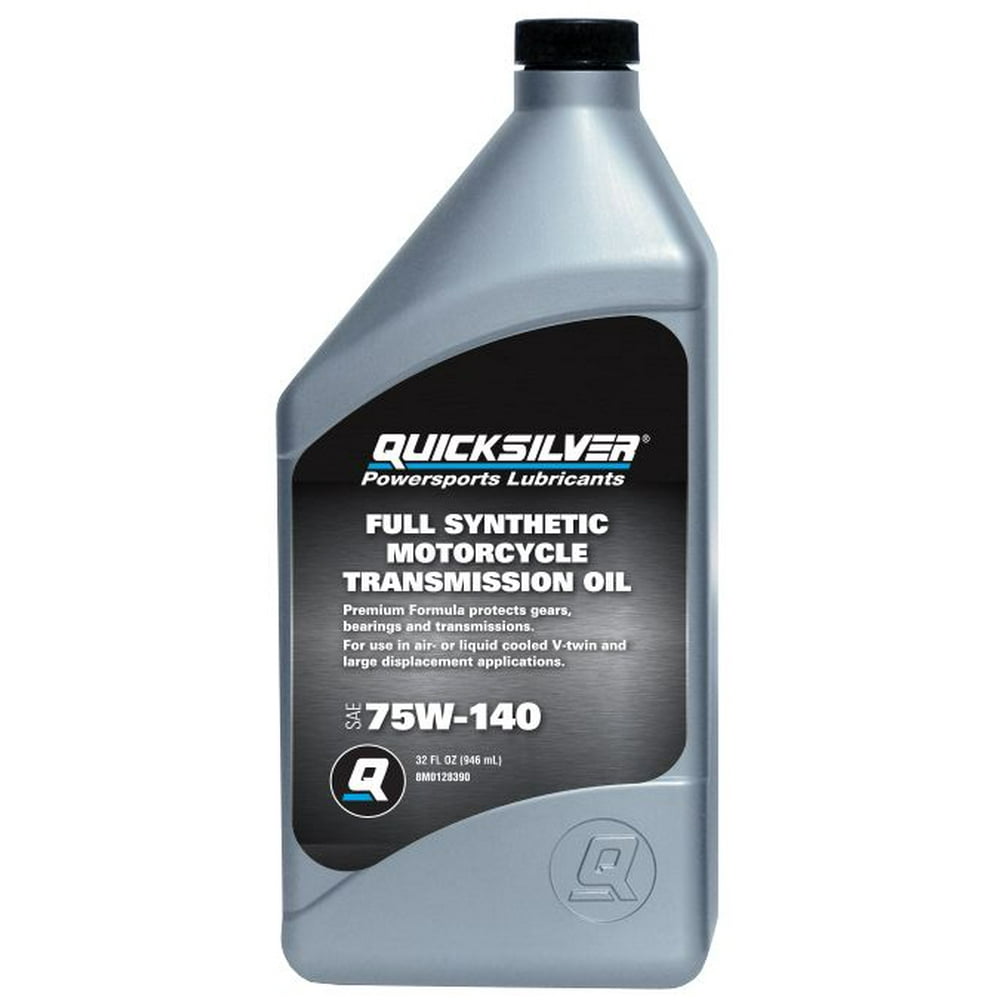 Quicksilver 75W140 Full Synthetic Motorcycle Transmission Oil 1
