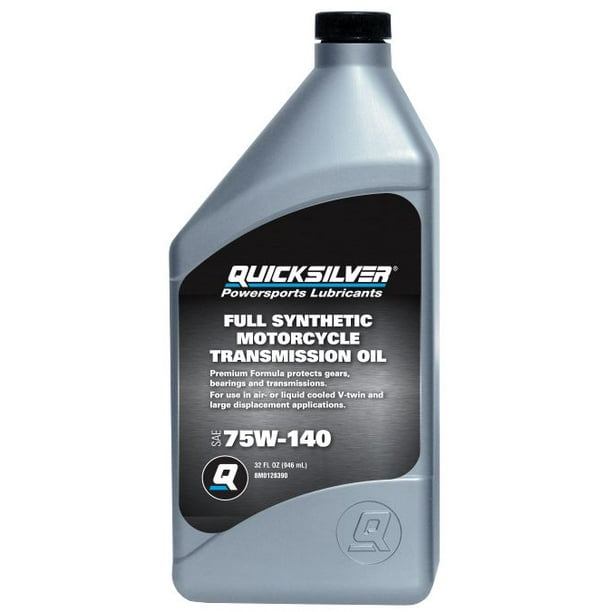 Quicksilver 75W140 Full Synthetic Motorcycle Transmission Oil 1