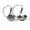 Silver 3.5, variant on BQEYZ Wind Coil Bone Conduction+10mmDD Hybrid in-Ear Monitor Gaming Earbuds Deep bass Wired headrphone for Musician Audiophile (Blue 3.5mm)