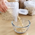 thumbnail image 4 of Airtight Food Storage Container Set | Transparent Kitchen Canisters with Locking Lids | Stackable Pantry Organizers for Flour, Sugar, Snacks & Dry Goods | 1 Pack | 1000ml, 4 of 6