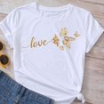 thumbnail image 1 of Camiseta De Mujer Con Estampado Atrapa Sueños Florales De Manga Corta Ropa Top De Verano-Multicolor Gao Jiahui unisex, 1 of 2