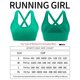 thumbnail image 4 of Sujetador deportivo RUNNING GIRL High Support para mujer - Verde, 4 of 4