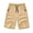 Khaki, variant on UACY Athletic Shorts for Boys Wide Leg Elastic Waist Basketball Shorts Running Loose Casual Pocket Knee Length Pants