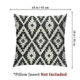 thumbnail image 4 of Grey Boho Pillow Covers , Gray Bohemian Geometric Pattern Modern Abstract Decorative Throw Pillow Cases Cushion Covers Summer Decoration Gift Farmhouse Sofa Couch Bed Decor, 4 of 7