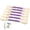 Purple - 5.9"x1.5", variant on Catnip Chew Sticks 6 Pack 5.9" Interactive Teething Ropes for Indoor Cats Self Play Boredom Relief Kitty Toys Yellow - 5.9"x1.5"