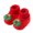 Christmas Wreath, variant on Miaouyo Baby Christmas Booties Knit Patchwork Winter Warm Soft Sole Shoes