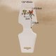 thumbnail image 5 of 100 Uds collar etiqueta colgante Fodable preperforado paquete s etiqueta si Baoblaze Tarjeta plegable para collar, 5 of 7