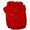 Red, variant on Pet, Dog Cat Hoodie Rhinestone, "Princess"