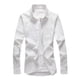 thumbnail image 2 of pstuiky camisetas para hombre, Camiseta informal de manga corta con botones y solapa de color liso para hombre ropa de hombre xl, 2 of 3