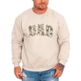 thumbnail image 3 of Camo Dad Sweatshirt for Men Hunting Sweatshirt for Father Military Camouflage Crewneck Sand Sweatshirt Adult X-Large, 3 of 6