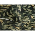 thumbnail image 3 of Ambesonne Jungle Boho Quilted Bedspread Set 3 Pcs, Tropical Wild Forest, Queen, Pistachio Green Mustard, 3 of 4
