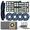 thumbnail image 1 of Main Side Brushes Filter Mop Cloth Dust Bag Kit for Eufy X10 Pro for Omni Vacuum B, 1 of 7