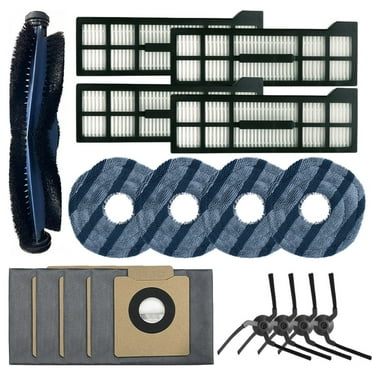 Minxio Vacuum Maintenance Kit for Eufy X10 Pro Omni Vacuu, Comprehensive Set with Main Side Brushes, Filter, Mop Cloth, Dust Bag, and More