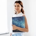 thumbnail image 6 of Starry Sky Lake and Trees 3 Ring Binders 1.5 inch Hardcover File Folders with Interior Pockets A4 Size Organizer for School Office Hospital, 6 of 8