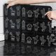 thumbnail image 2 of Protection anti-éclaboussures pour cuisinière à gaz, multifonction, pliable, résistante aux hautes températures, en aluminium, noire, 2 of 4