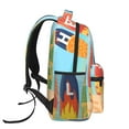 thumbnail image 3 of Pofeuu Hello Summer3 Print Backpack for Men and Women - Basic Bookbag Casual Daypack Backpacks for College Work Travel-One Size, 3 of 5