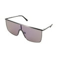 thumbnail image 4 of Flat Top Square Vintage Retro Shield Visor Style Aviator Sunglasses, 4 of 13