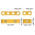 thumbnail image 3 of Unique Bargains 2 Set 8mm Car Auto Engine Spark Plug Wire Separator Looms Divider Organizer Clamp Aluminum Alloy Blue, 3 of 7