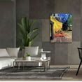 thumbnail image 6 of Epic Graffiti 'Cafe Terrace at Night' by Vincent van Gogh, Canvas Wall Art, 40"x54", 6 of 8