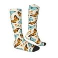 thumbnail image 3 of Balery Butterflies Fun Novelty Socks Men'S Women'S Crew Socks Funny Crazy Novelty Socks Quirky And Cool Socks, 3 of 9