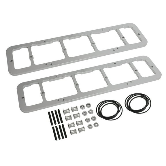 Center Bolt Vortec to Perimeter Valve Cover Adapter For 305 350 SBC Engine Chevy
