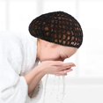 thumbnail image 4 of 4 Pcs Filets à Cheveux Crochet Bonnet Filet à Cheveux Crochet Filet à Cheveux Tricot Snood Chapeau Filet à Cheveux Crochet, 4 of 5