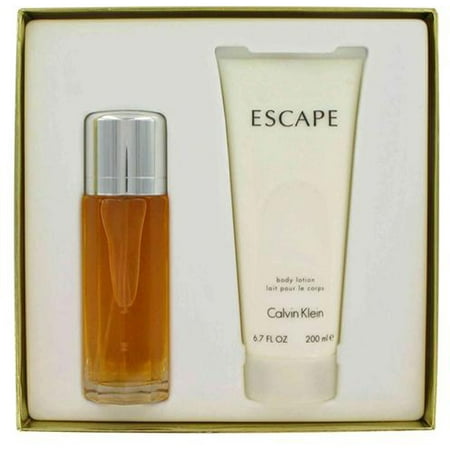 ESCAPE par Calvin Klein 3,4 oz Parfum Spray EDP Femmes + 6,8 Set Lotion