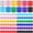 Glitter Mixed Colors, variant on 12 Rolls Scalloped Bulletin Board Borders Boho Colors Classroom Decorations