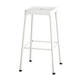thumbnail image 3 of Steel Bar Stool, White, 3 of 3
