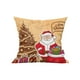 thumbnail image 2 of Decoraciones navideñas, decoración navideña para sala de estar, festival, suave y agradable para la piel, impresión digital a color, funda de almohada de terciopelo de piel de melocotón. Funda de almo, 2 of 6