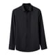 thumbnail image 1 of pstuiky camisas de manga larga para hombre, Camisa vaquera informal de manga larga con cuello abatible y bolsillo abotonado para hombre camisetas de hombre l, 1 of 6