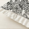 thumbnail image 3 of Vargottam Housses de Coussin en Sergé de Coton - 18 Pouces Carrées, Ensemble de 2, Imprimé Réversible, Housses de Coussin de Ferme avec Fermeture Éclair Cachée - Imprimé Floral, 3 of 6