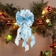 thumbnail image 4 of Decoración grande de árbol de Navidad con lazo de lentejuelas | Cinta de Nylon Spandex Multicolor 11.8x13.77in | Arreglo de escena festiva, envoltura de regalo, decoración de fiesta navideña, 4 of 6