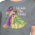 thumbnail image 2 of Disney Princess - We Rule The World - Toddler And Youth Short Sleeve Graphic T-Shirt, 2 of 5
